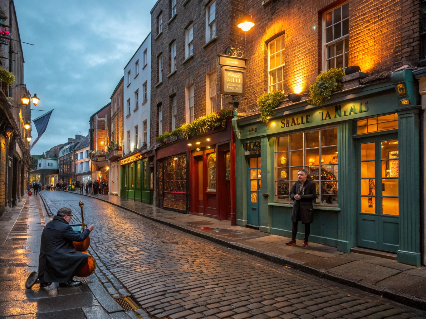 Dublin, Ireland skyline